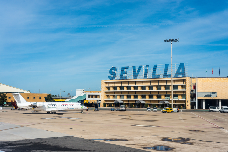 Aeropuerto de Sevilla desde/hacia Huelva, transfers y traslados privados.